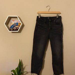 J crew high rise vintage straight jeans
